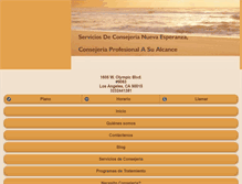 Tablet Screenshot of elconsejerofamiliar.com